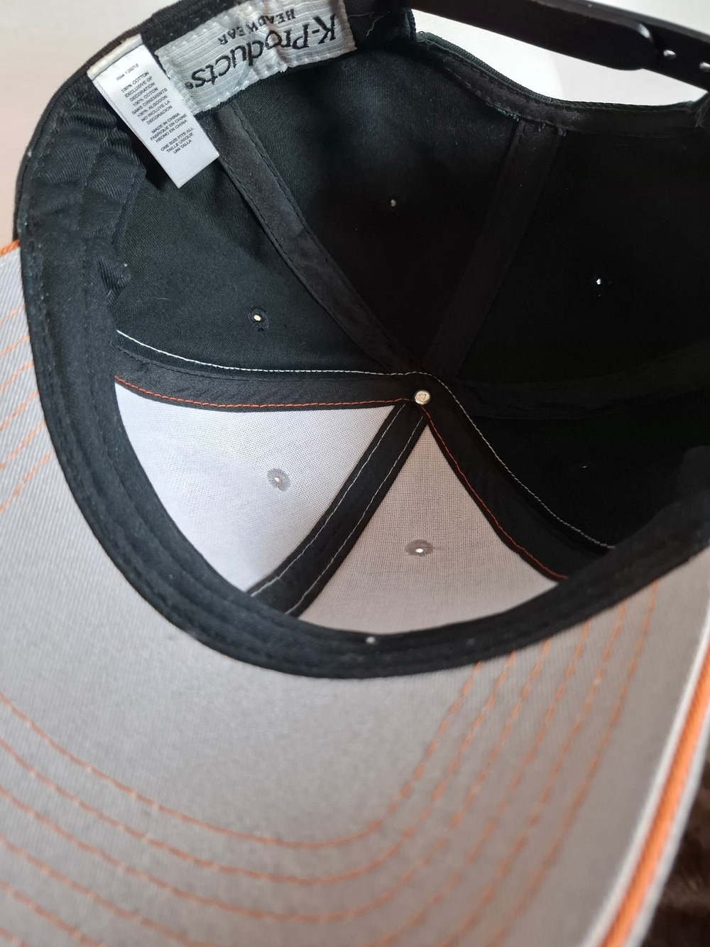 Batman Black Snapback Hat with White Joker Script and Graphic Brim - Picture 9 of 9